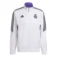 23-24 Real Madrid Mens Presentation Jacket White