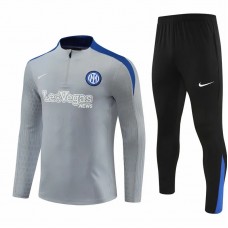 24-25 Inter Milan Mens Grey Training Technical Tracksuit