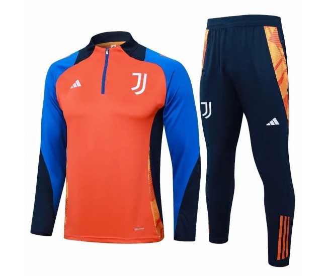 24-25 Juventus Mens Orange Training Technical Tracksuit