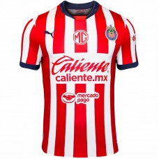 24-25 Chivas Mens Home Soccer Jersey 