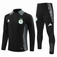 24-25 Algeria Mens Black Training Technical Tracksuit