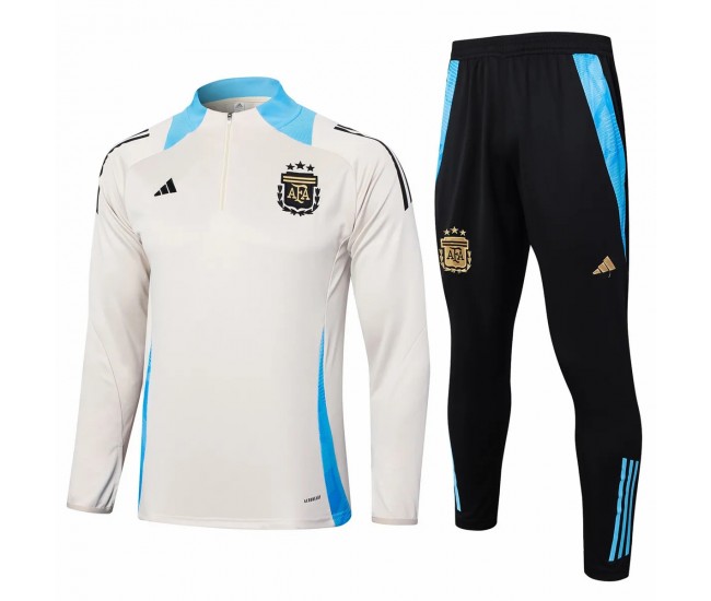 24-25 Argentina Mens Beige Training Technical Tracksuit