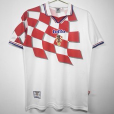 1998 Croatia Home Retro Jersey 