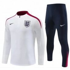24-25 England Mens White Training Technical Tracksuit