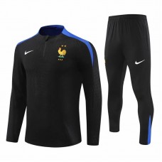 24-25 France National Team Mens Black Training Technical Tracksuit