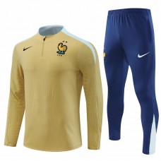 24-25 France National Team Mens Gold Training Technical Tracksuit