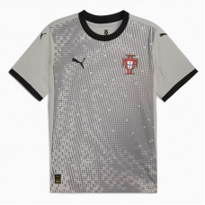 25-26 Portugal Mens Goalkeeper Gray Soccer Jersey
