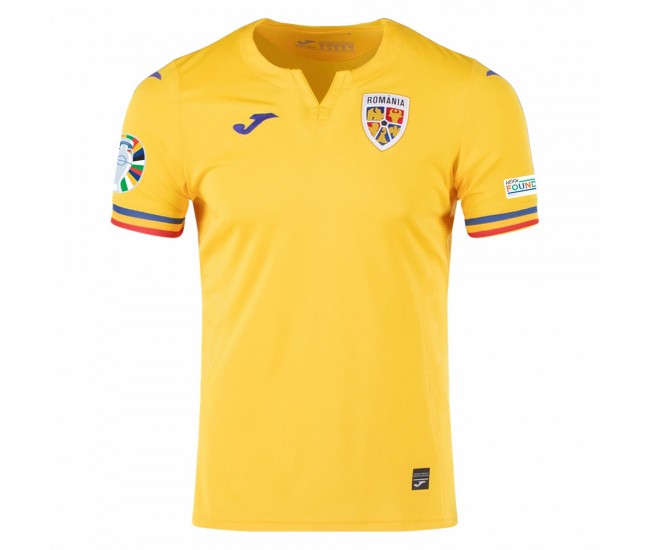 Euro 2024 Romania Mens Home Jersey